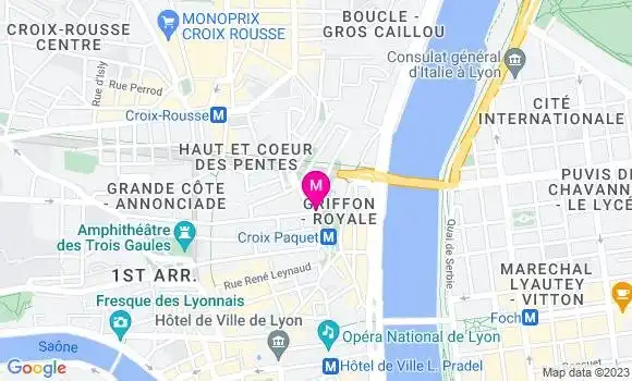 Localisation Restaurant  Maison Villemanzy