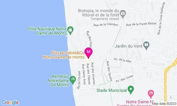 Localisation Restaurant Italien Pizzas Sidole ans Co