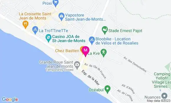 Localisation Pizzeria Le Coliséum