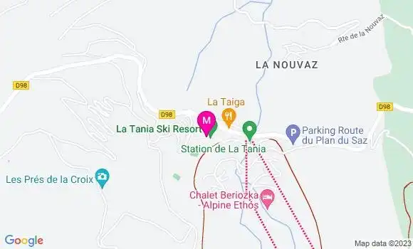 Localisation Le Bistrot Machet