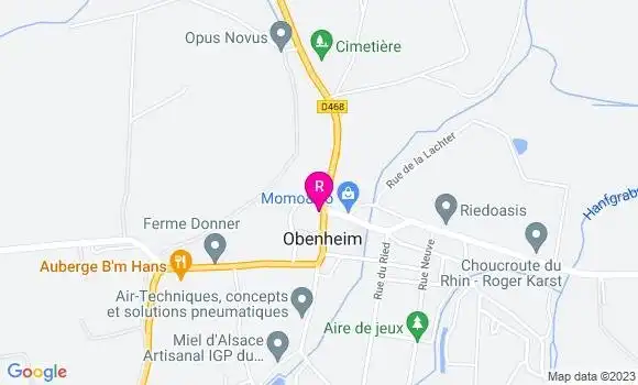 Localisation Restaurant  Chez Mamema