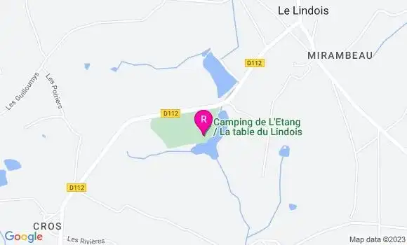 Localisation Restaurant  Mirambeau Loisirs