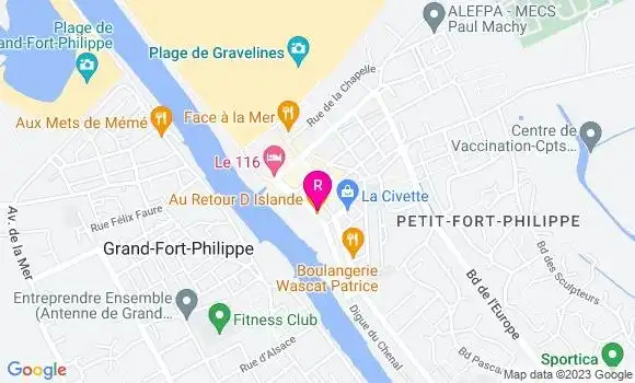 Localisation Restaurant  Au Retour d