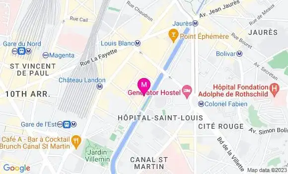 Localisation Café Le Bo