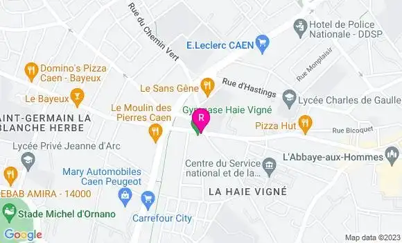 Localisation Restaurant  Wav Arts