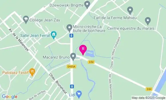 Localisation Café La Guinguette