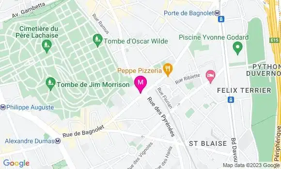 Localisation Brasserie Les Forgerons