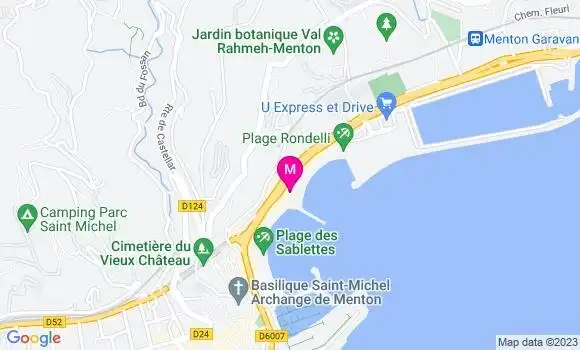Localisation Restaurant  La Pergola