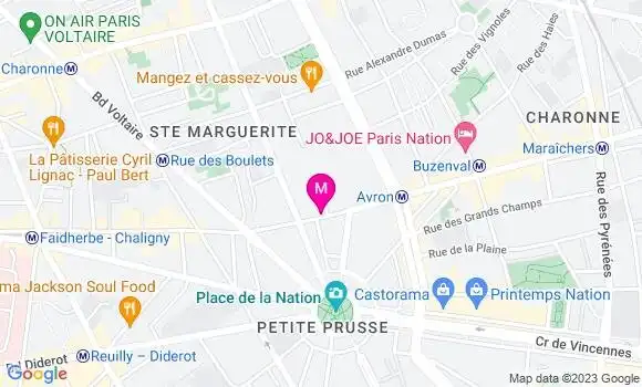 Localisation Restaurant  L