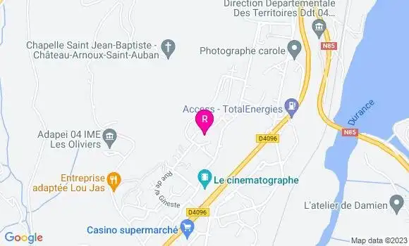 Localisation Brasserie du Lac