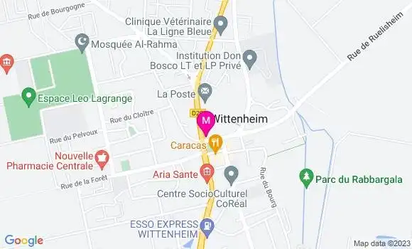 Localisation Restaurant  Le Boréal