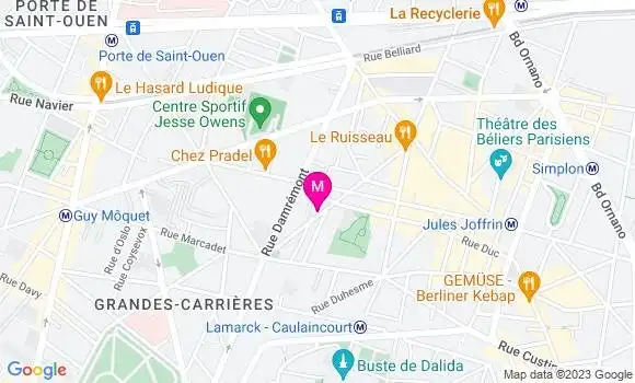 Localisation Restaurant  Montcalm
