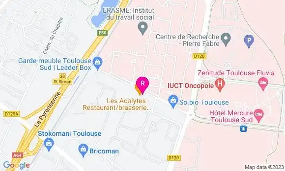 Localisation La Brasserie des Silos