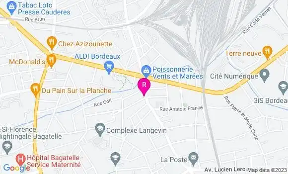 Localisation Restaurant  Le P