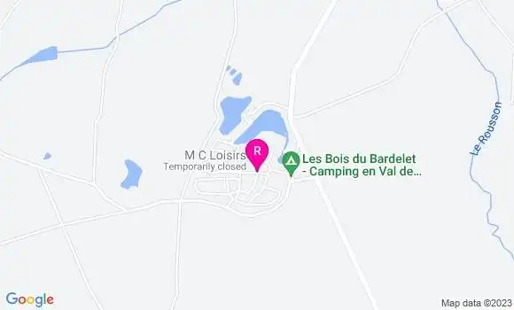 Localisation Restaurant  M C Loisirs