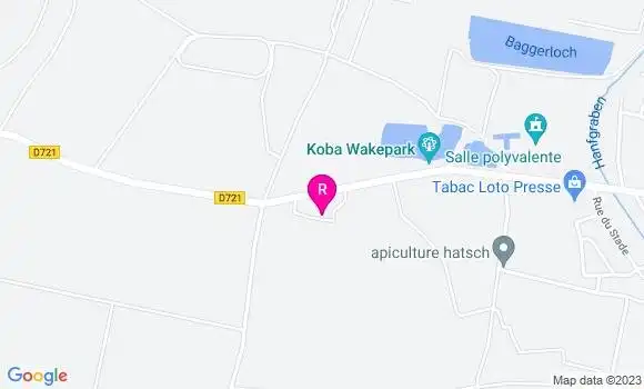 Localisation Auberge du Hohrust
