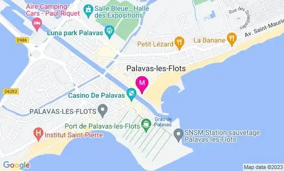 Localisation Restaurant  La Marine