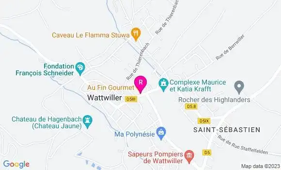 Localisation Restaurant  Au Fin Gourmet