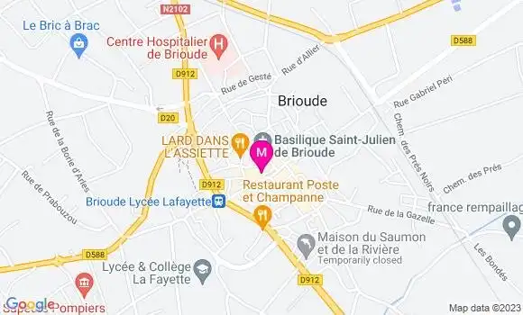 Localisation Restaurant  Le Mistral
