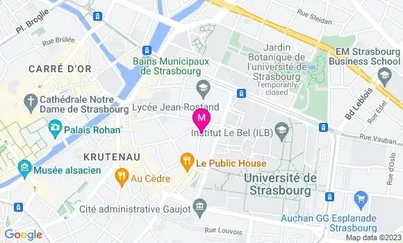 Localisation Restaurant  Le Comptoir des Saveurs