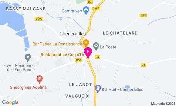 Localisation Restaurant  Le Coq d