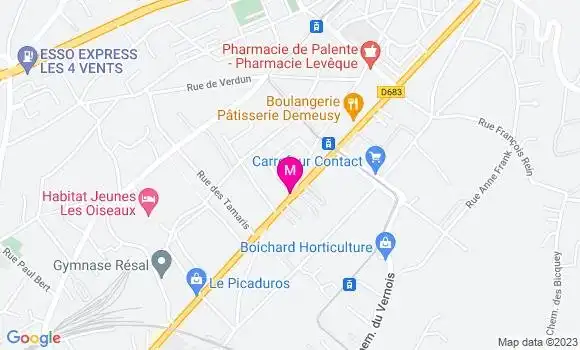 Localisation Le Café