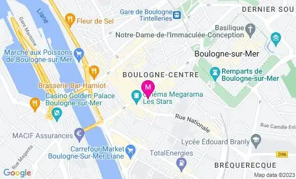 Localisation Restaurant  Le Doyen