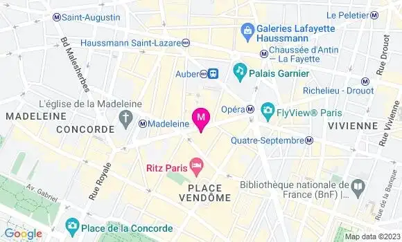 Localisation Restaurant  Le Capucine