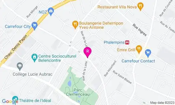 Localisation Restaurant  Le Saint Martin