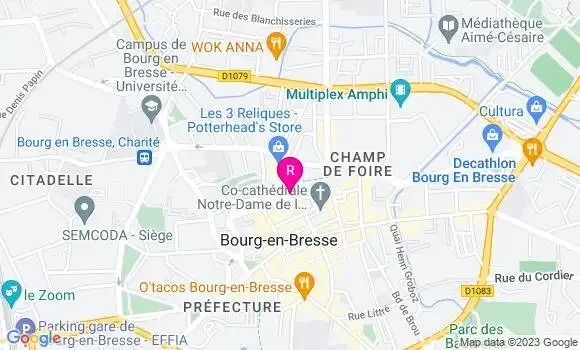Localisation Restaurant  Café Comédie