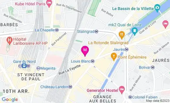 Localisation Restaurant  Le 42