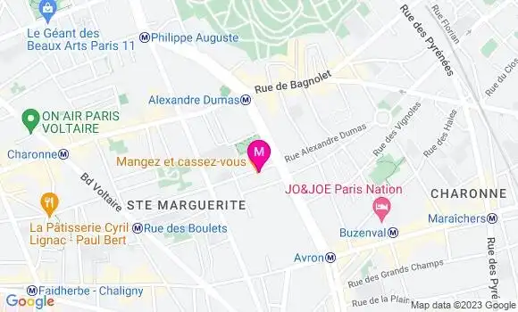 Localisation Restaurant  Mangez et Cassez Vous