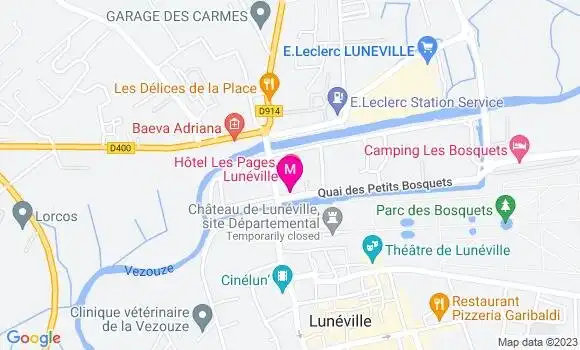 Localisation Restaurant  Le Petit Comptoir