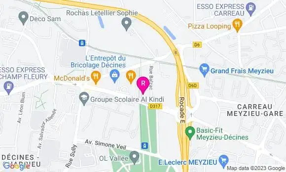 Localisation Restaurant  Le Couëron