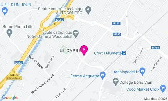 Localisation Restaurant  Pizza Enzo
