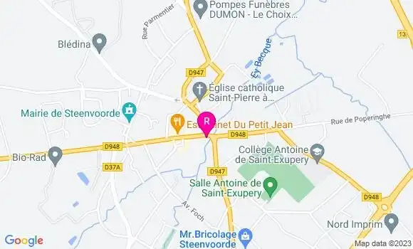 Localisation Restaurant Bar Le Faucon