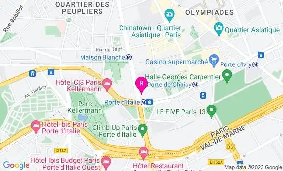 Localisation Restaurant Chinois Chez Petit Jean