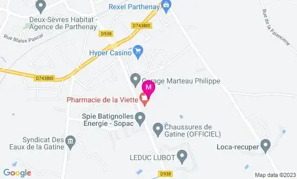 Localisation Restaurant  La Clé des Champs