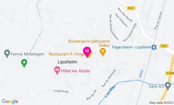 Localisation Restaurant  A l