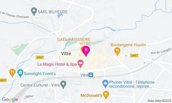 Localisation Restaurant Chinois Hao Heng