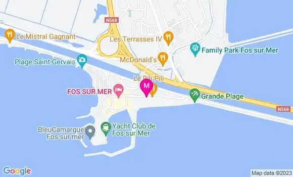 Localisation Restaurant  Le Farniente