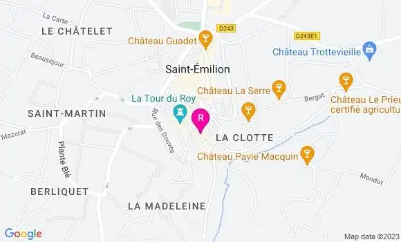 Localisation La Pizzeria du Vieux Lavoir