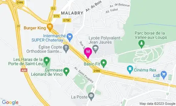 Localisation Restaurant  Le Chateaubriand