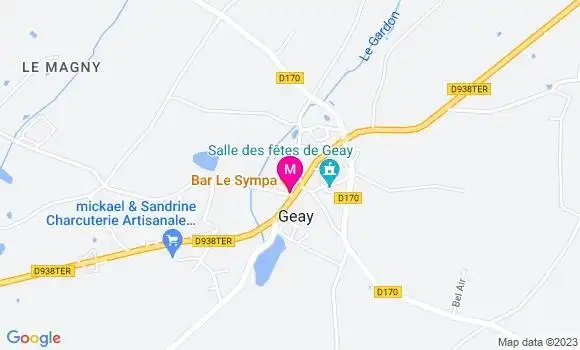 Localisation Restaurant Bar Le Sympa