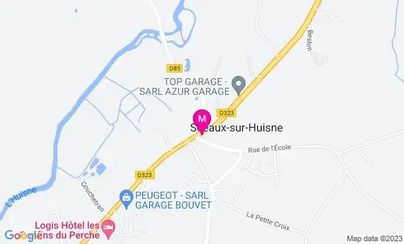 Localisation Restaurant  La Cane