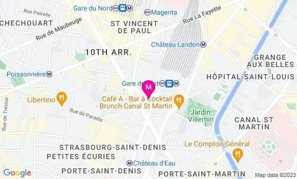 Localisation Restaurant  Au Petit Moine