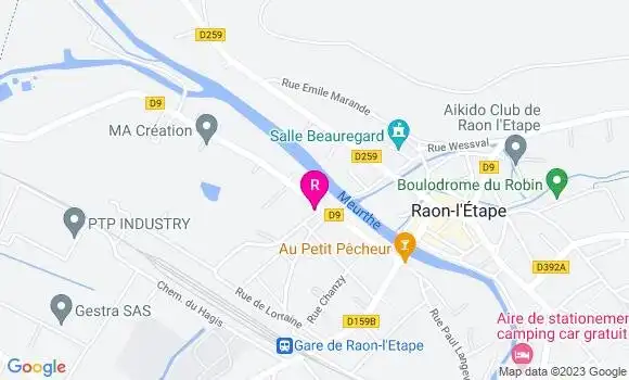 Localisation Restaurant Bar L