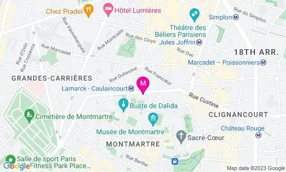 Localisation Restaurant Bar Les Darons
