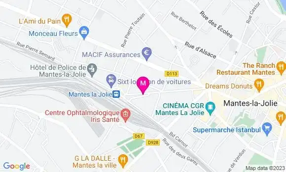 Localisation Restaurant  Grosse Frite