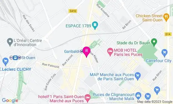Localisation Restaurant  La Bonne Braise
